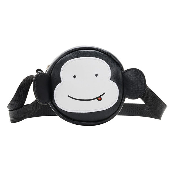 Dječja moderna mala okrugla torba s dugom ručkom