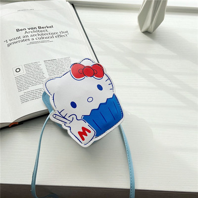 Stiilne pika sangaga lastekott tüdrukutele