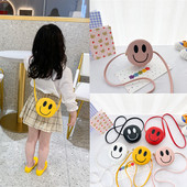 Laste igapäevane ümmargune pika sangaga kott