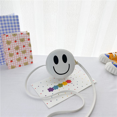 Laste igapäevane ümmargune pika sangaga kott