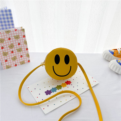 Laste igapäevane ümmargune pika sangaga kott