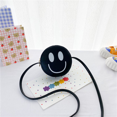 Laste igapäevane ümmargune pika sangaga kott