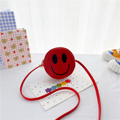 Laste igapäevane ümmargune pika sangaga kott