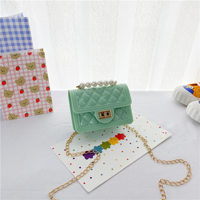 Kaasaegne laste pandlaga õlakott tüdrukutele