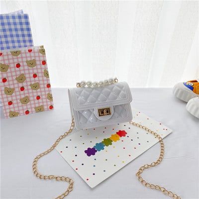 Kaasaegne laste pandlaga õlakott tüdrukutele