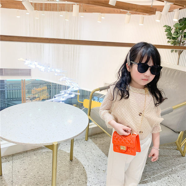 Kaasaegne laste pandlaga õlakott tüdrukutele