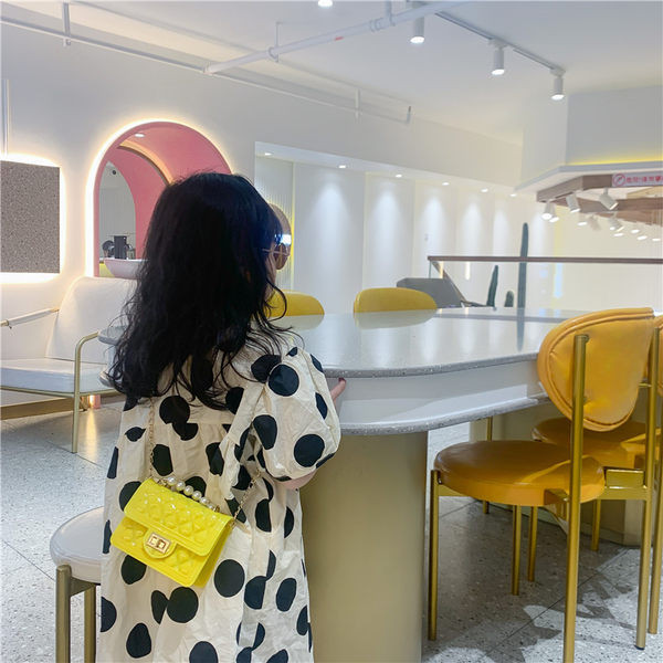 Kaasaegne laste pandlaga õlakott tüdrukutele