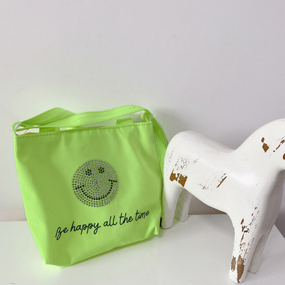 Laste igapäevane dekoratiivkivide ja kirjaga kott