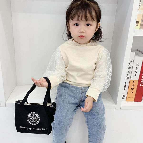 Laste igapäevane dekoratiivkivide ja kirjaga kott