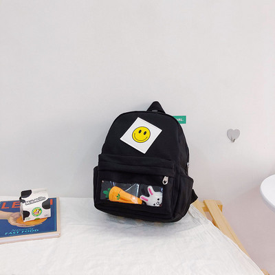 Moodne taskuga laste seljakott tüdrukutele ja poistele