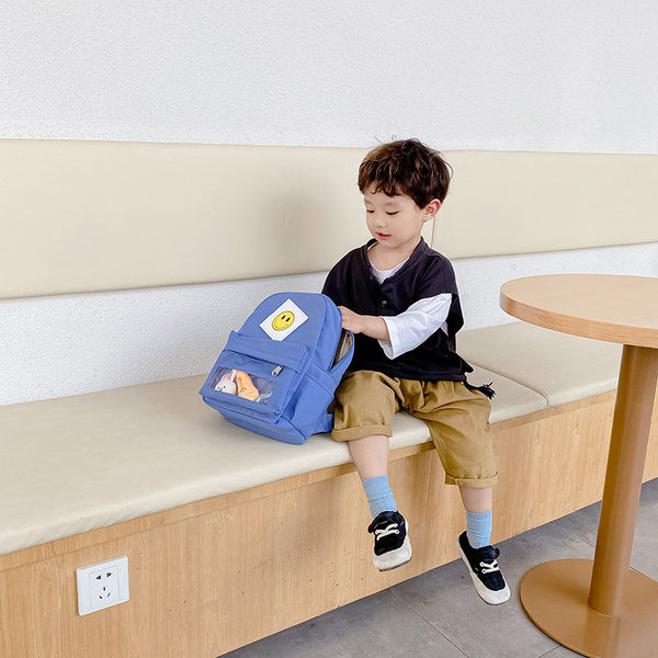 Moodne taskuga laste seljakott tüdrukutele ja poistele