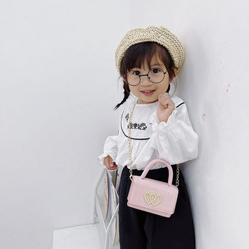 Детска малка чанта с катарама за момичета