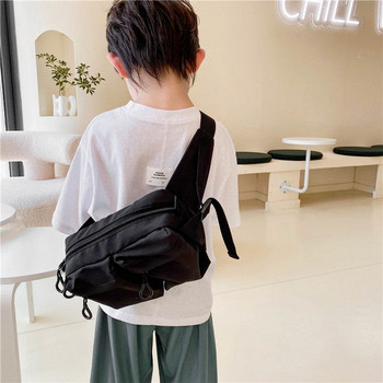 Παιδική μοντέρνα τσάντα με τσέπες για αγόρια