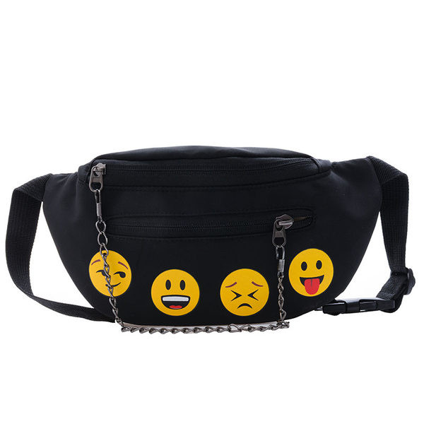 Moodne metallist keti ja aplikatsiooniga lastekott poistele ja tüdrukutele