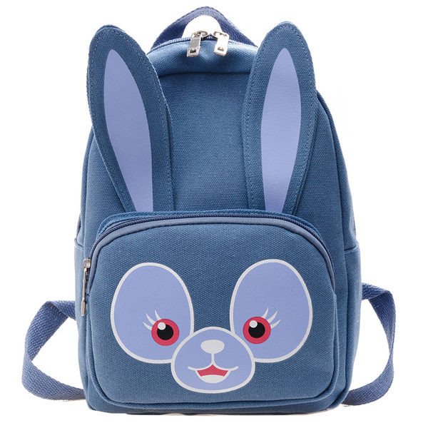 Μοντέρνο παιδικό σακίδιο με τρισδιάστατο στοιχείο και τσέπη για κορίτσια και αγόρια