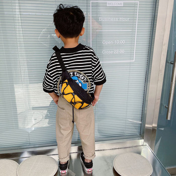 Детска ежедневна чанта изчистен модел с връзки за момчета