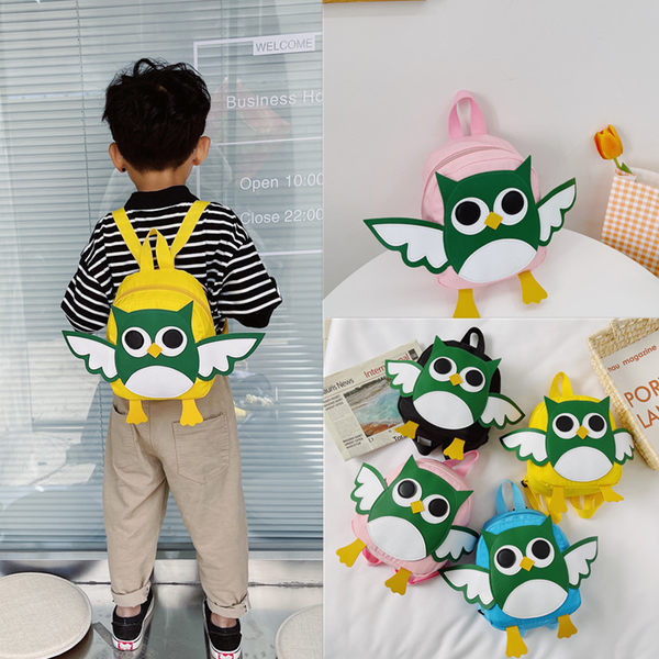 Mūsdienīga bērnu mugursoma ar 3D elementu zēniem un meitenēm