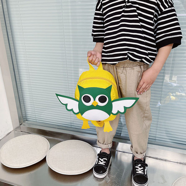 Mūsdienīga bērnu mugursoma ar 3D elementu zēniem un meitenēm