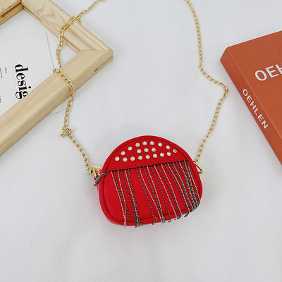 Stiilne narmastega laste minikott tüdrukutele