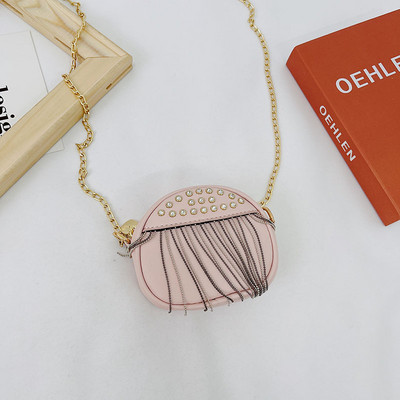 Stiilne narmastega laste minikott tüdrukutele