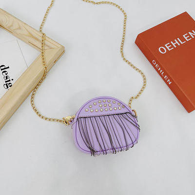 Stiilne narmastega laste minikott tüdrukutele