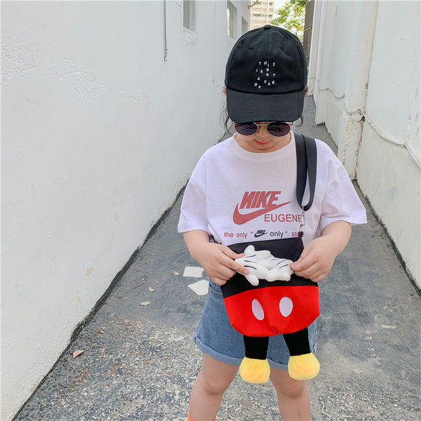 Παιδική μοντέρνα τσάντα με μακριά λαβή για κορίτσια