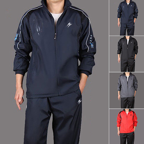 Muški sportski set s dvodijelnim patentnim zatvaračem