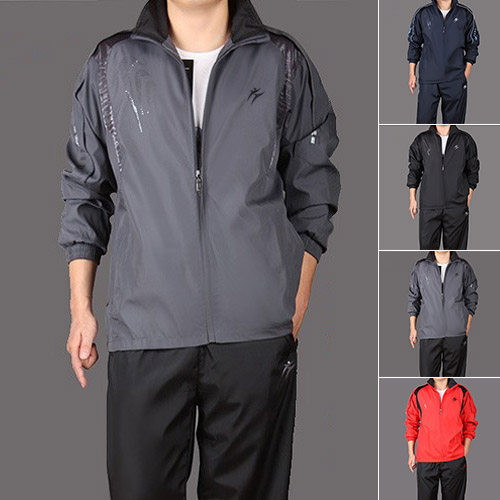 Muški sportski set s dvodijelnim patentnim zatvaračem