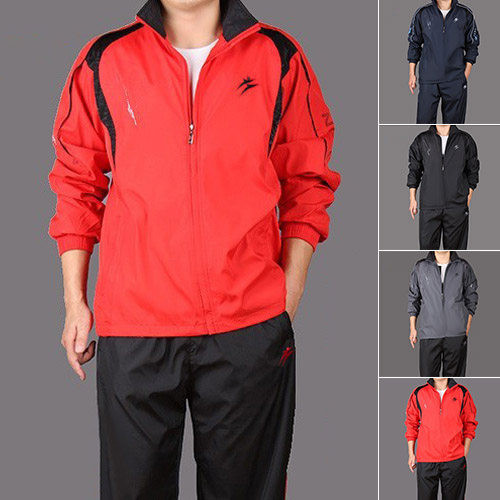 Muški sportski set s dvodijelnim patentnim zatvaračem