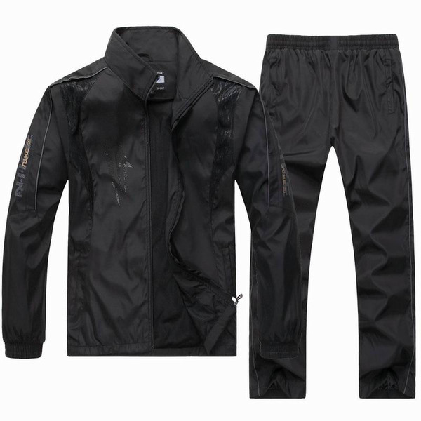 Muški sportski set s dvodijelnim patentnim zatvaračem