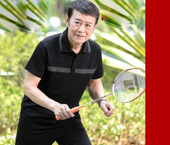 Dnevni muški komplet iz dva dela u sivoj i crnoj boji