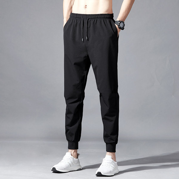 Muške sportske i casual hlače s vezicama i elastičnim strukom