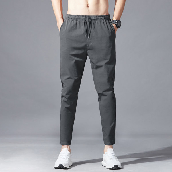 Muške sportske i casual hlače s vezicama i elastičnim strukom