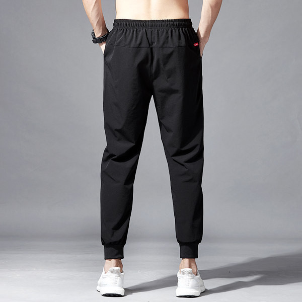 Muške sportske i casual hlače s vezicama i elastičnim strukom