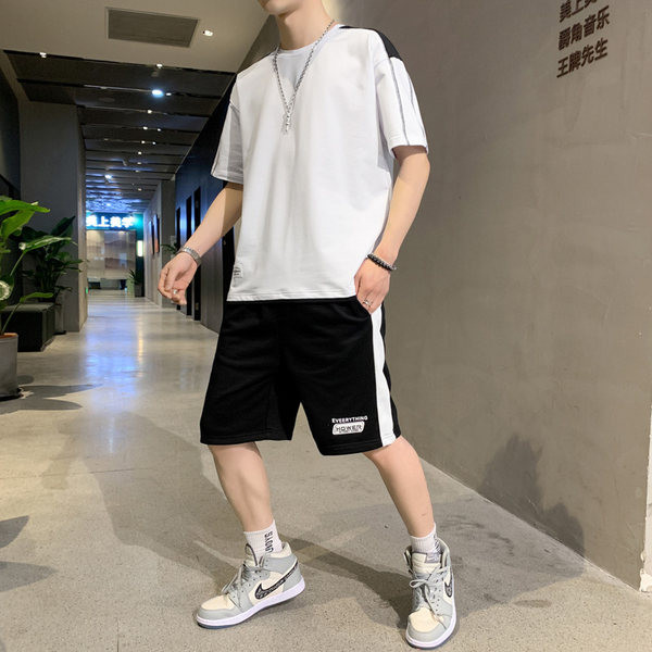 Dnevni muški set majica i kratke hlače