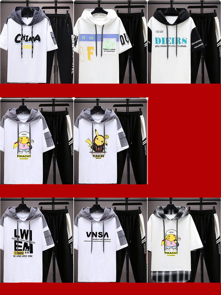 Novi model muškog kompleta od dva dijela bluze s kapuljačom i hlača