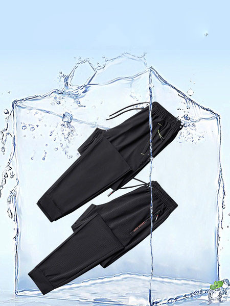 Meeste spordipüksid lipsude ja taskutega