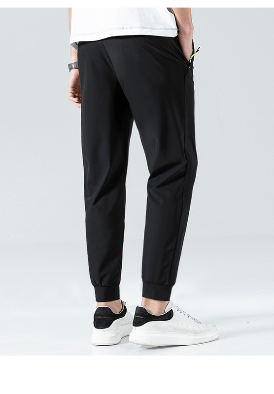 Dugi model muških sportskih hlača na elastiku - veličina do 8XL