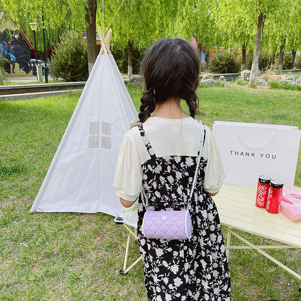 Moderna torba za djevojčice s kopčom i biserima