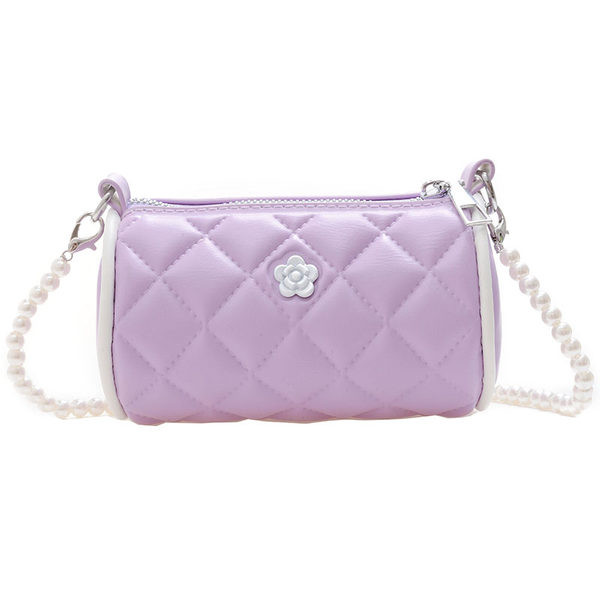 Moderna torba za djevojčice s kopčom i biserima