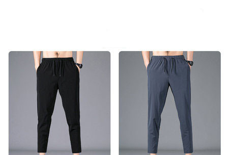 Vabaaja taskutega meeste püksid