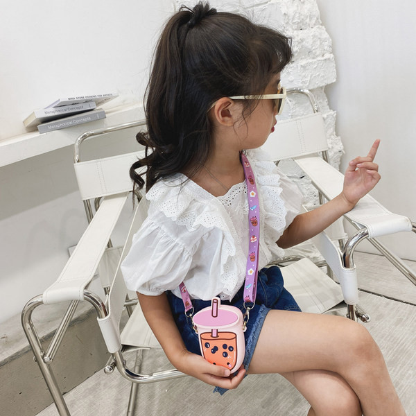 Kaasaegne laste õlakott tüdrukutele