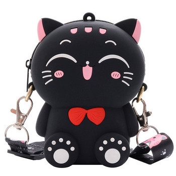 Σύγχρονη παιδική τσάντα σε σχήμα γάτας για κορίτσια