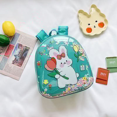 Kaasaegne laste seljakott kirja ja aplikatsiooniga tüdrukutele