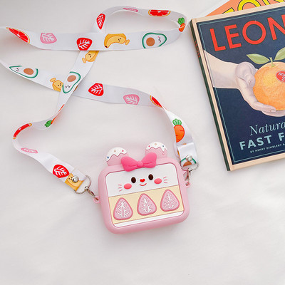 Moderna bērnu soma kvadrāta formā plecam