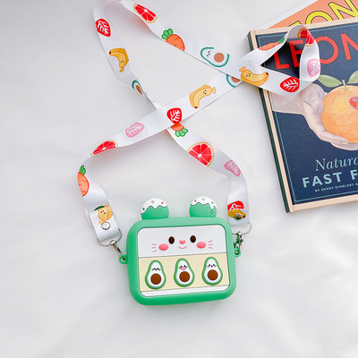 Moderna bērnu soma kvadrāta formā plecam