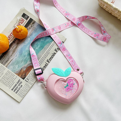 Moodne südamekujuline lastekott tüdrukutele