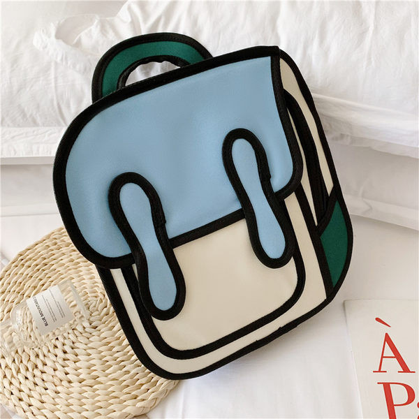 Aktualan dječji ruksak obični model