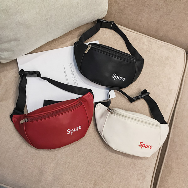 Elegantna dječja torba za djevojčice s natpisom običan model