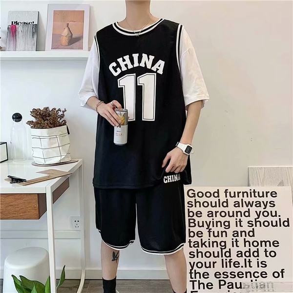 Muška sportska ekipa s natpisom i 3/4 rukavima